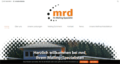 Desktop Screenshot of mrd.de
